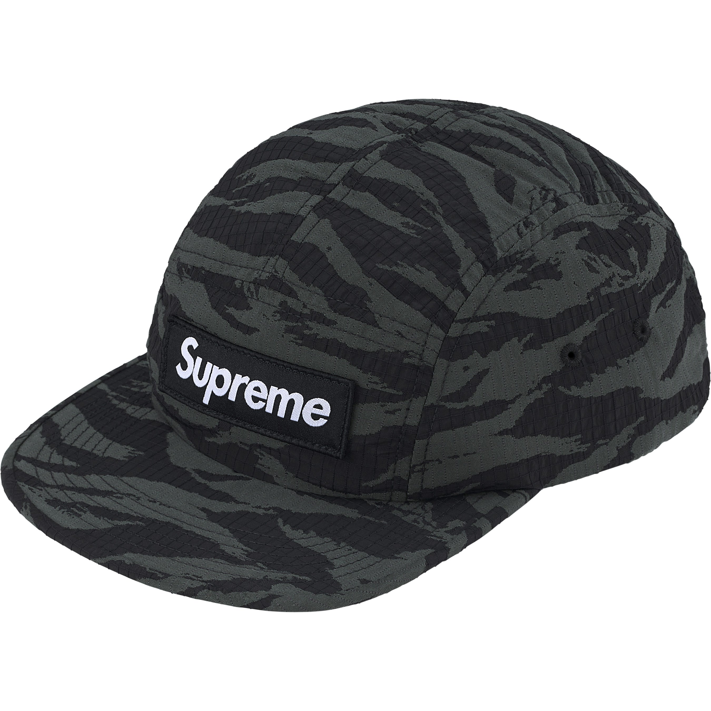 Tiger Camo Ripstop Camp Cap view 2